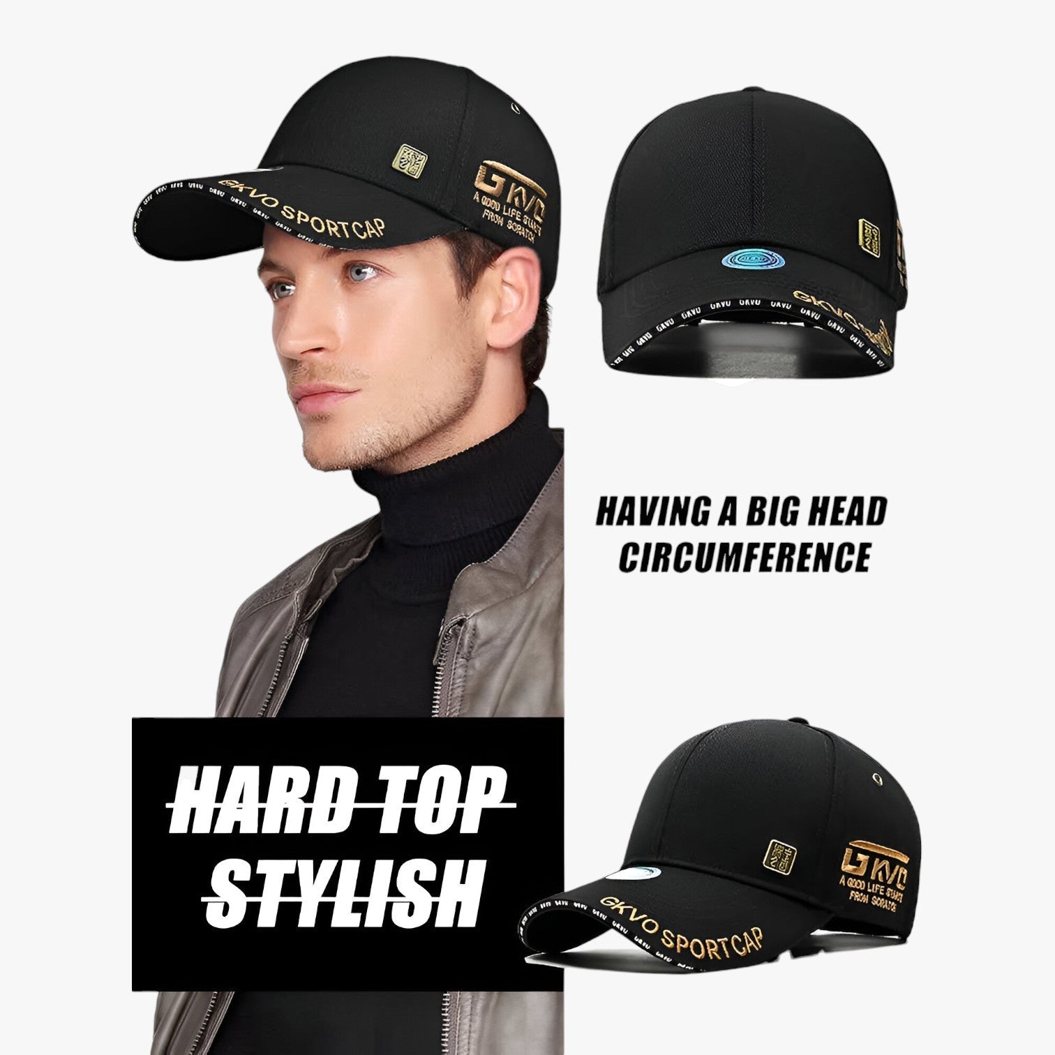 Cappellino da baseball comodo e spazioso per ogni stagione Uomo - - baseball Baseball caps cappellino cappellino baseball caps men's hat mens accessory ogni spazioso stagione uomo - Concept Palermo