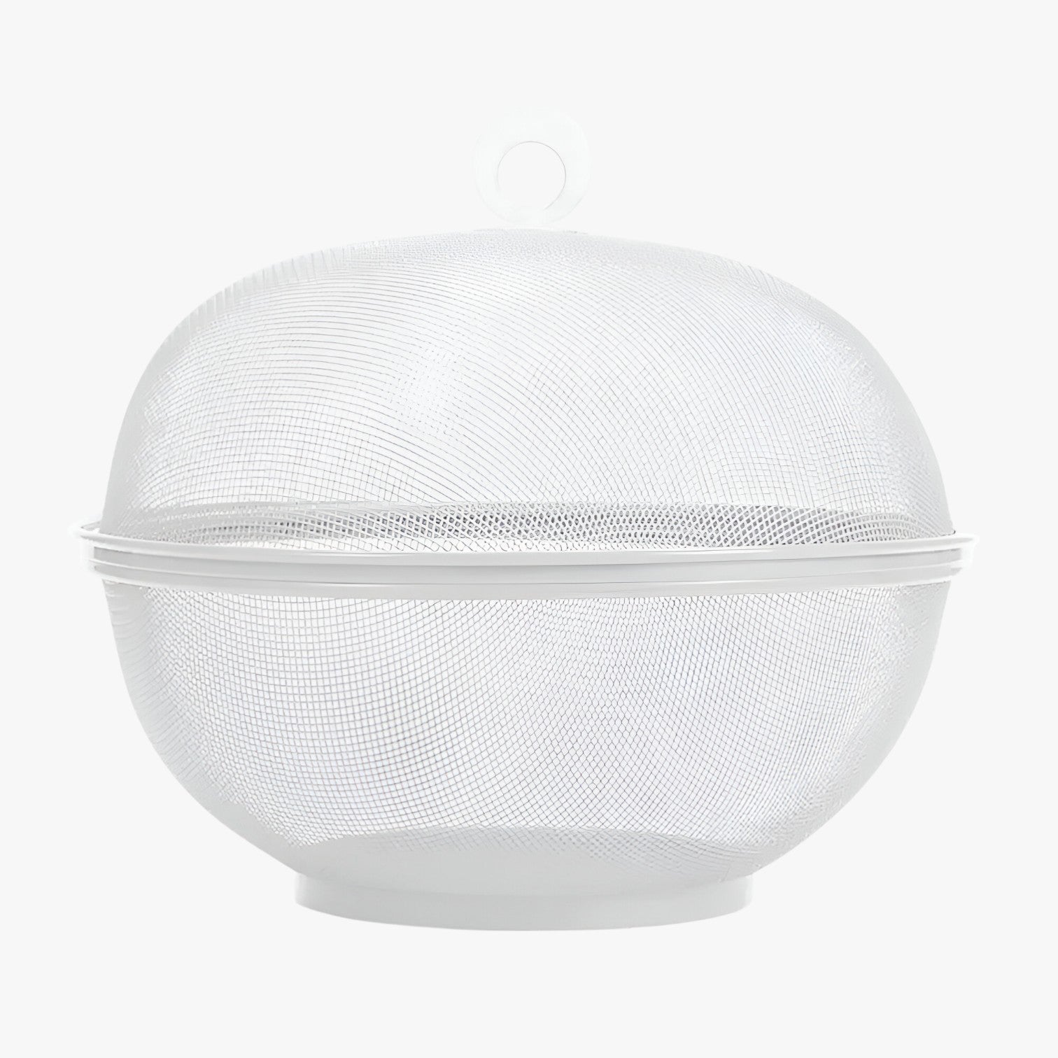Vliegvrij & Ruim: Ciotola per frutta in acciaio inox con coperchio e grande capacità Uomo - Bianco - acciaio capacità ciotola coperchio frutta inox Kitchen kitchen & dining kitchen accessory kitchen tools ruim - Concept Palermo