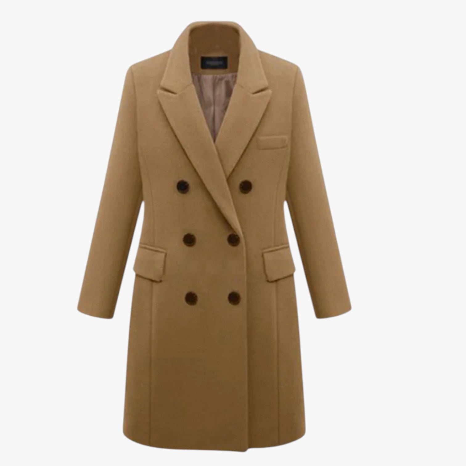 Giacca in lana da donna: calda, morbida e per l'ufficio - Beige chiaro - calda coats coats for women donna female coat giacca giacca lana Jackets & Coats lana morbida ufficio women's coats & jackets - Concept Palermo