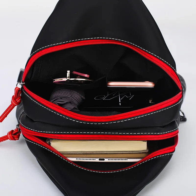 Zaino in nylon impermeabile e spazioso per la scuola e i viaggi Uomo - - Backpacks Bags impermeabile nylon scuola spazioso uomo viaggi women bags zaino - Concept Palermo
