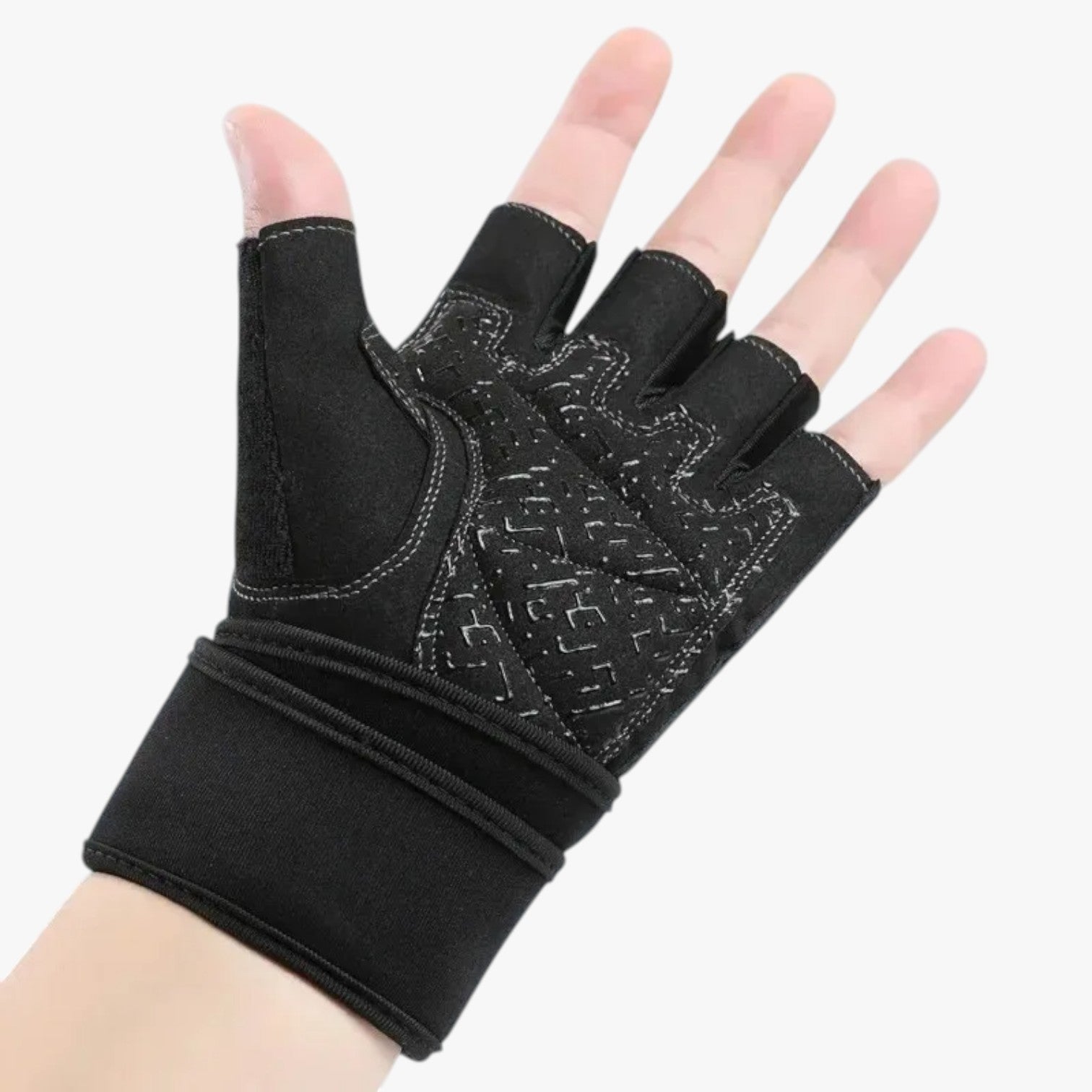 Guanti da palestra con grip antiscivolo e supporto polso Uomo - - alvin | guanti da palestra con grip antiscivolo e supporto polso - €25 antiscivolo gloves gloves for men grip guanti guanti palestra mens gloves palestra polso supporto - Concept Palermo