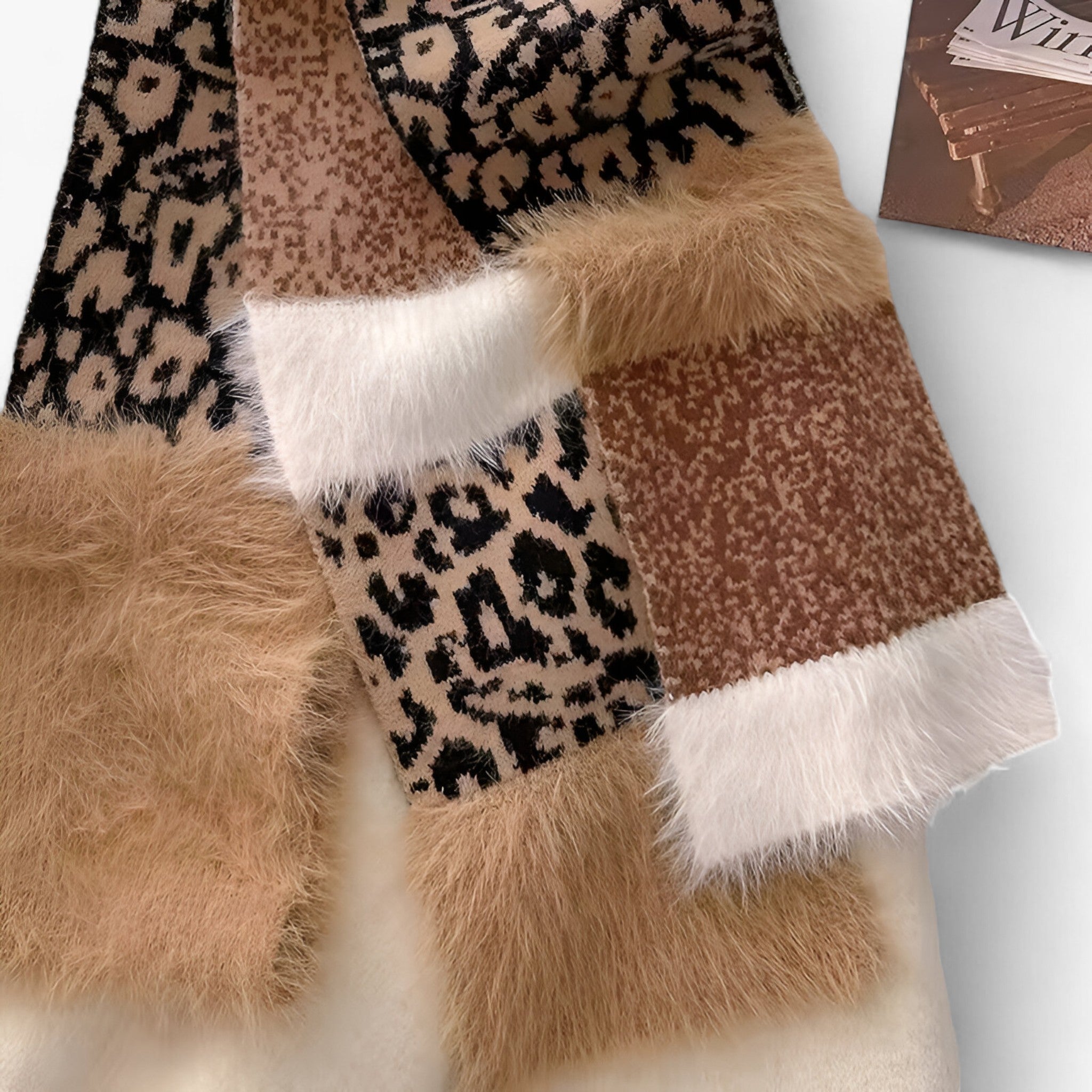 Sciarpa leopardata: un must caldo ed Uomo - - caldo leopardata must scarves & shawls sciarpa sciarpa leopardata uomo - Concept Palermo