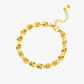 Pulsera 24K de 6 mm para un toque refinado