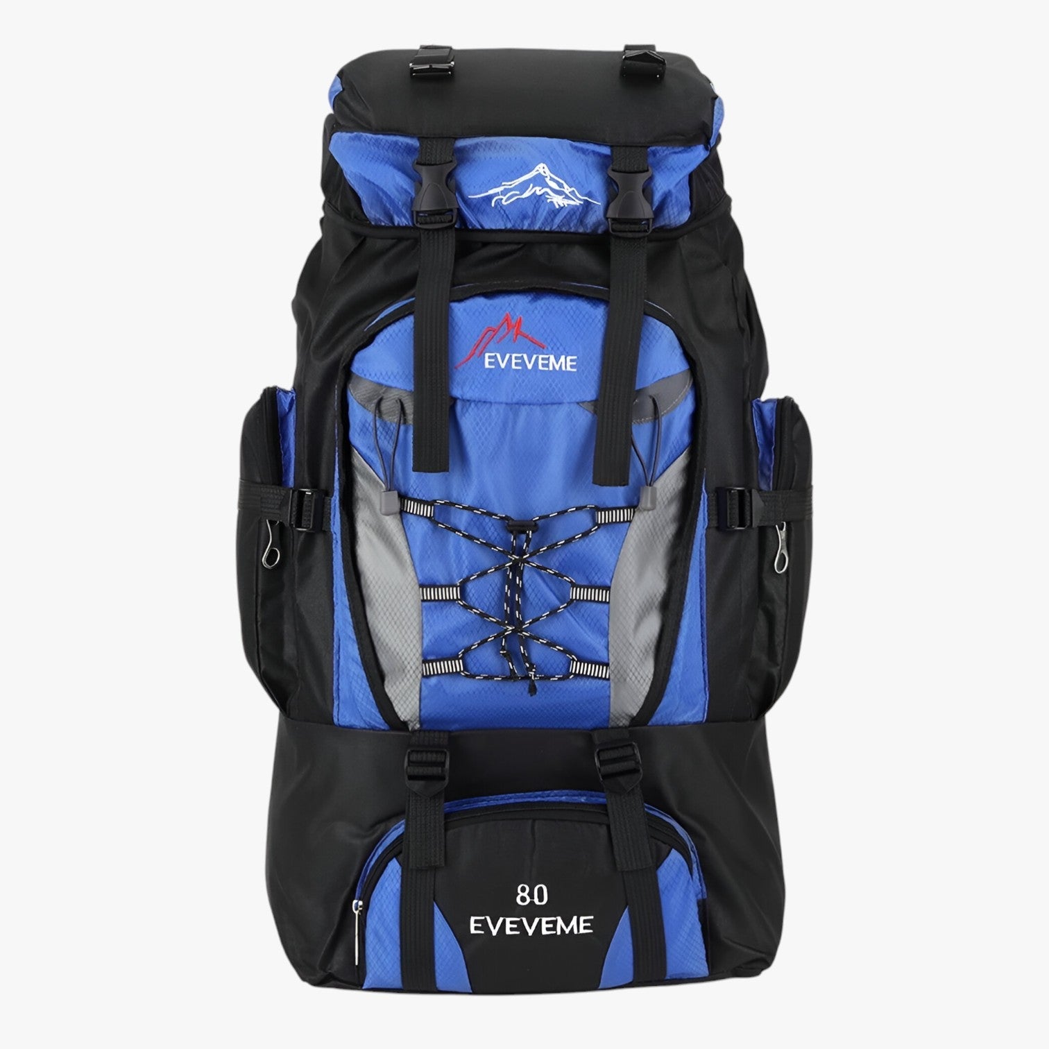 Zaino Trekking Impermeabile Uomo 60L - Grande, Resistente e Comodo per Avventura - Blu 80L - avventura Backpacks Bags impermeabile mens bag pronto spazioso trekking uomo zaino - Concept Palermo