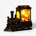 Luces de tren antiguo - Luces portátiles a batería - Decoración festiva para Navidad y fiestas