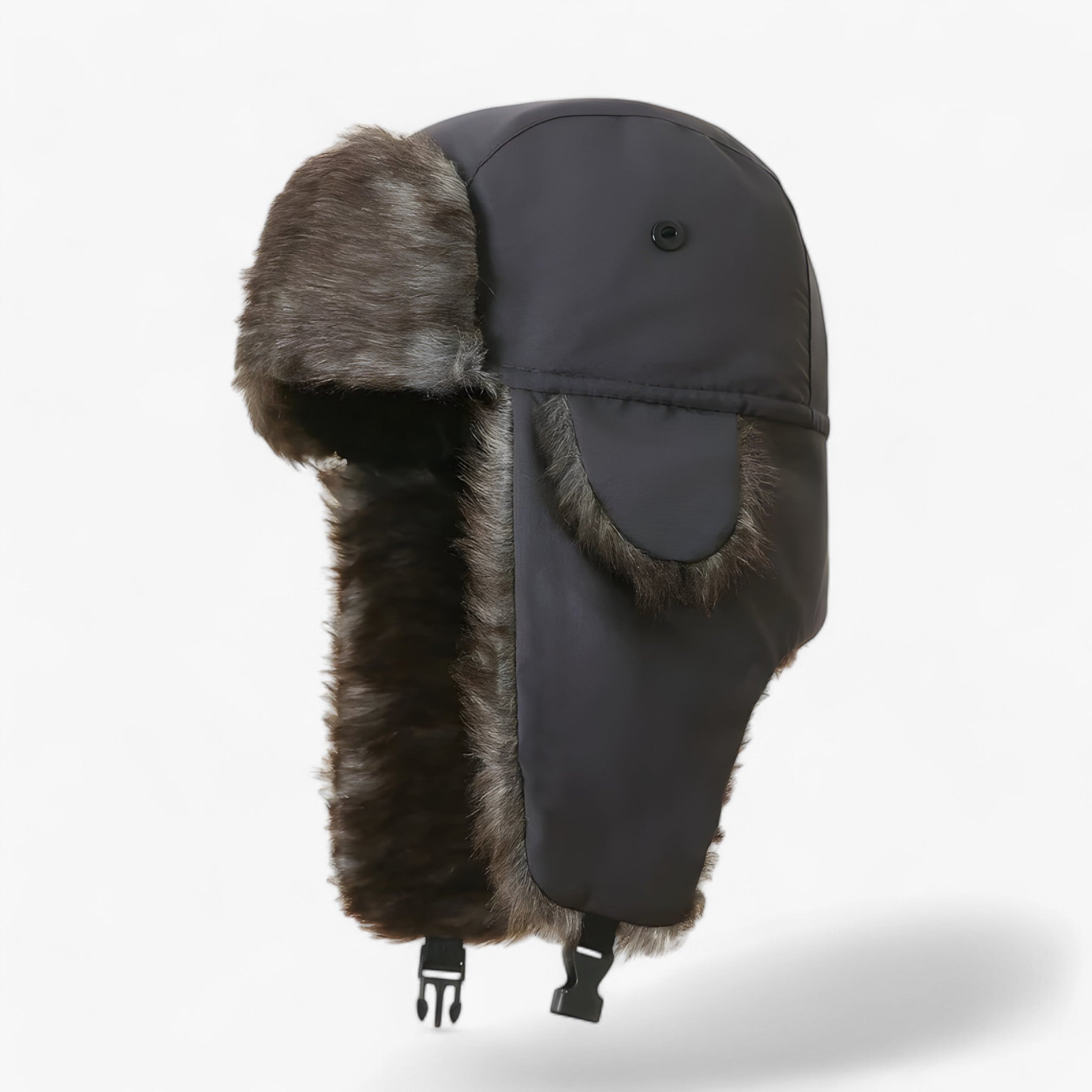 Caldo cappello invernale russo - Protezione contro freddo e vento Uomo - Grigio Taglia unica - accessoires caldo caldo cappello cappello contro freddo hats invernale petten protezione - Concept Palermo
