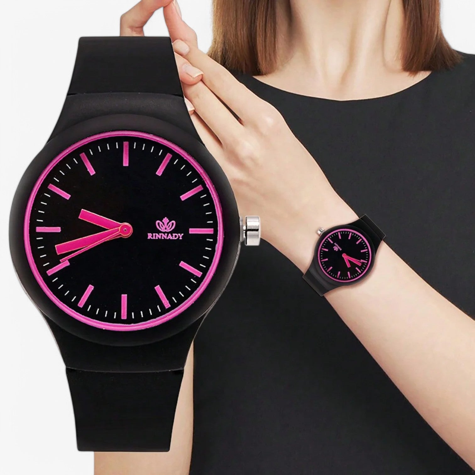 Orologio da donna in silicone e confortevole - - confortevole donna ladies watch orologio orologio donna silicone watch watch for women watches women watch - Concept Palermo