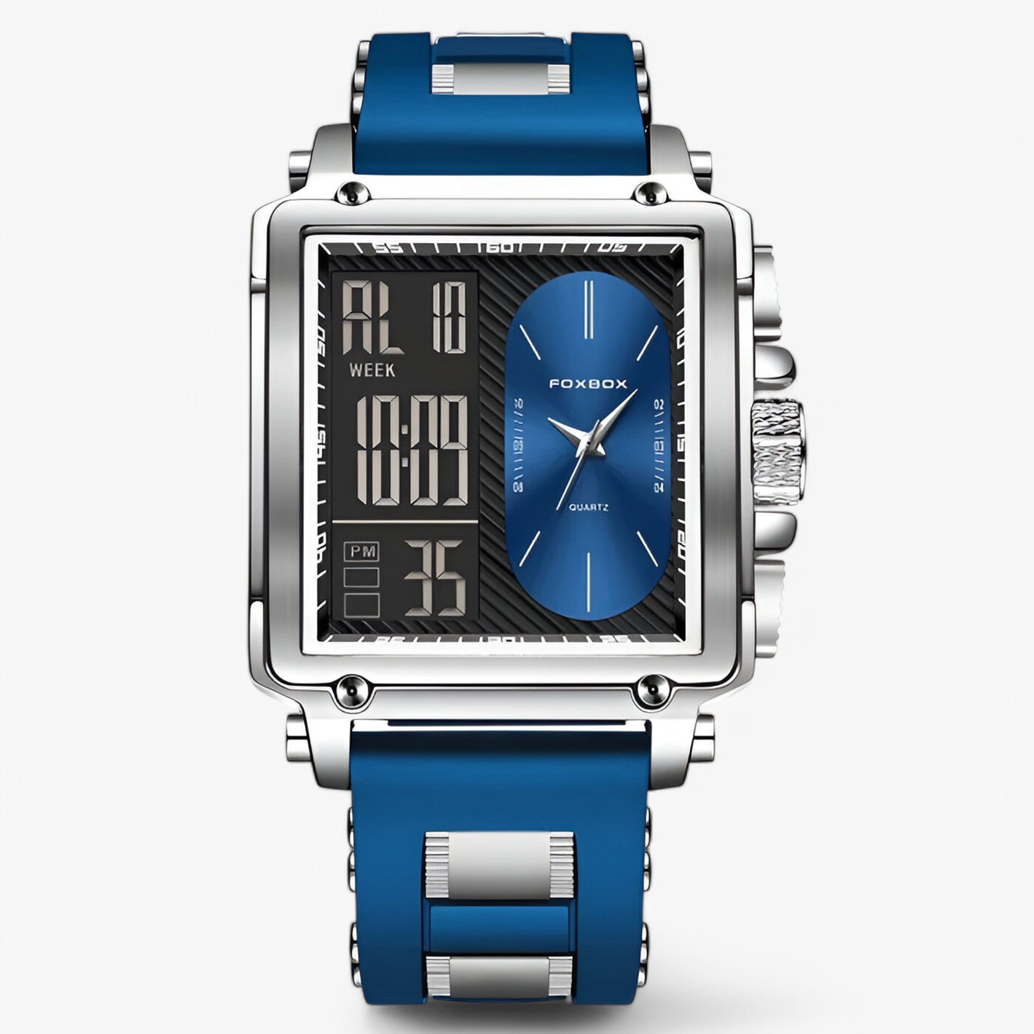 Orologio digitale sportivo impermeabile - blu argento - digitale impermeabile men watch orologio orologio digitale sportivo watch for men watches - Concept Palermo