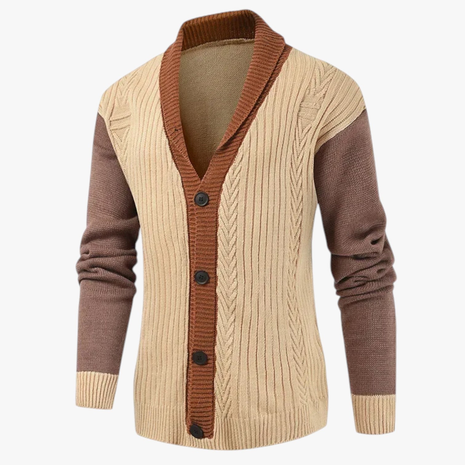 Cardigan aperto con scollo a V da uomo: eleganza casual e comfort autunnale - - aperto autunnale cardigan cardigan aperto casual comfort eleganza men's sweater Sweater sweater men sweaters sweaters & cardigans - Concept Palermo