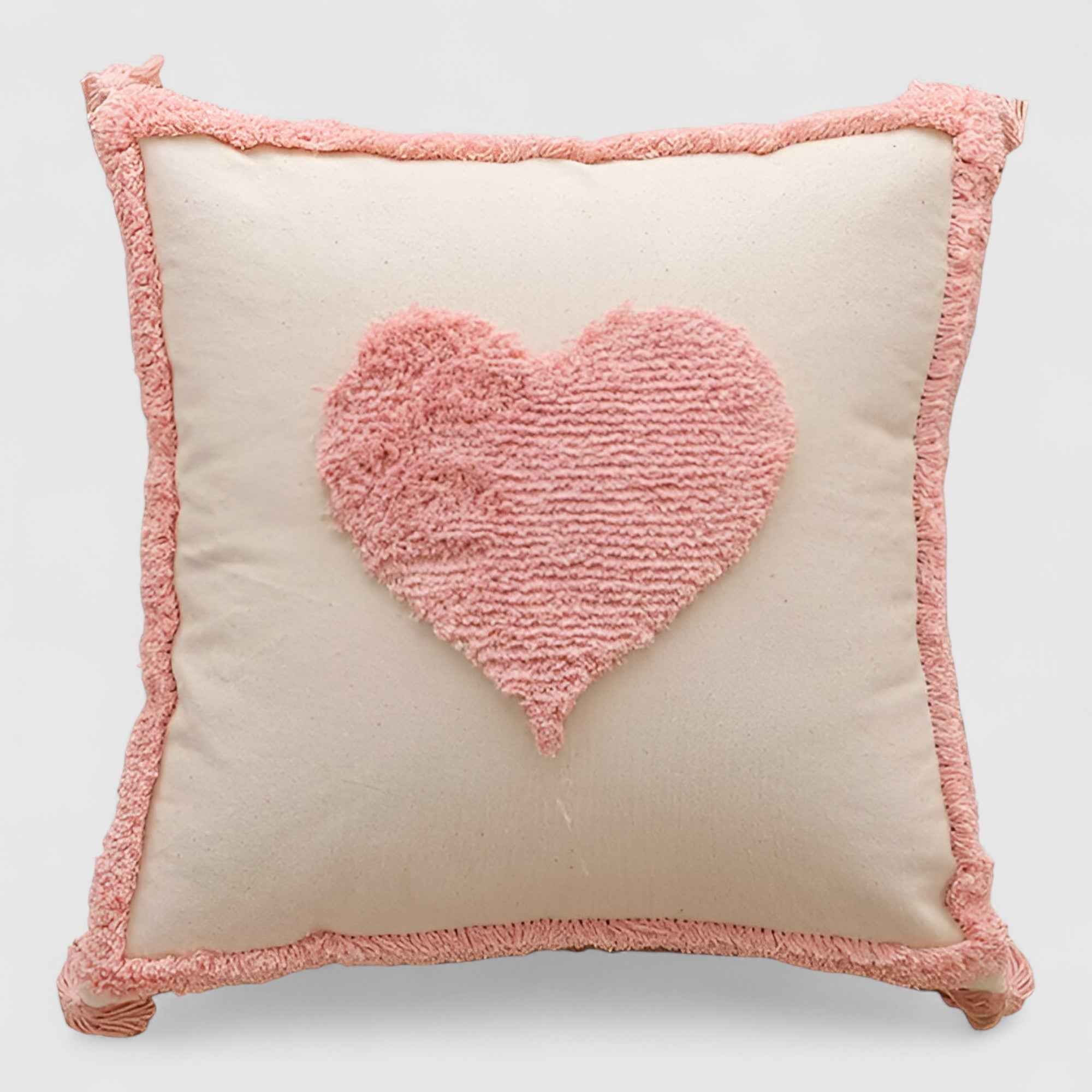 Cuscino Decorativo Rosa Velluto Capitonné