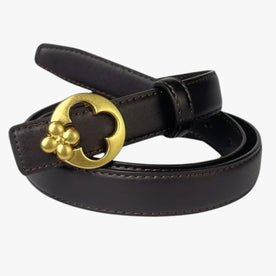 Cintura Donna 2025 Eleganza Casual con Fibbia Designer - caffè 105cm-110cm - Belts casual cintura cintura donna designer donna eleganza fibbia Linen waist belt for women Women Womens belt - Concept Palermo