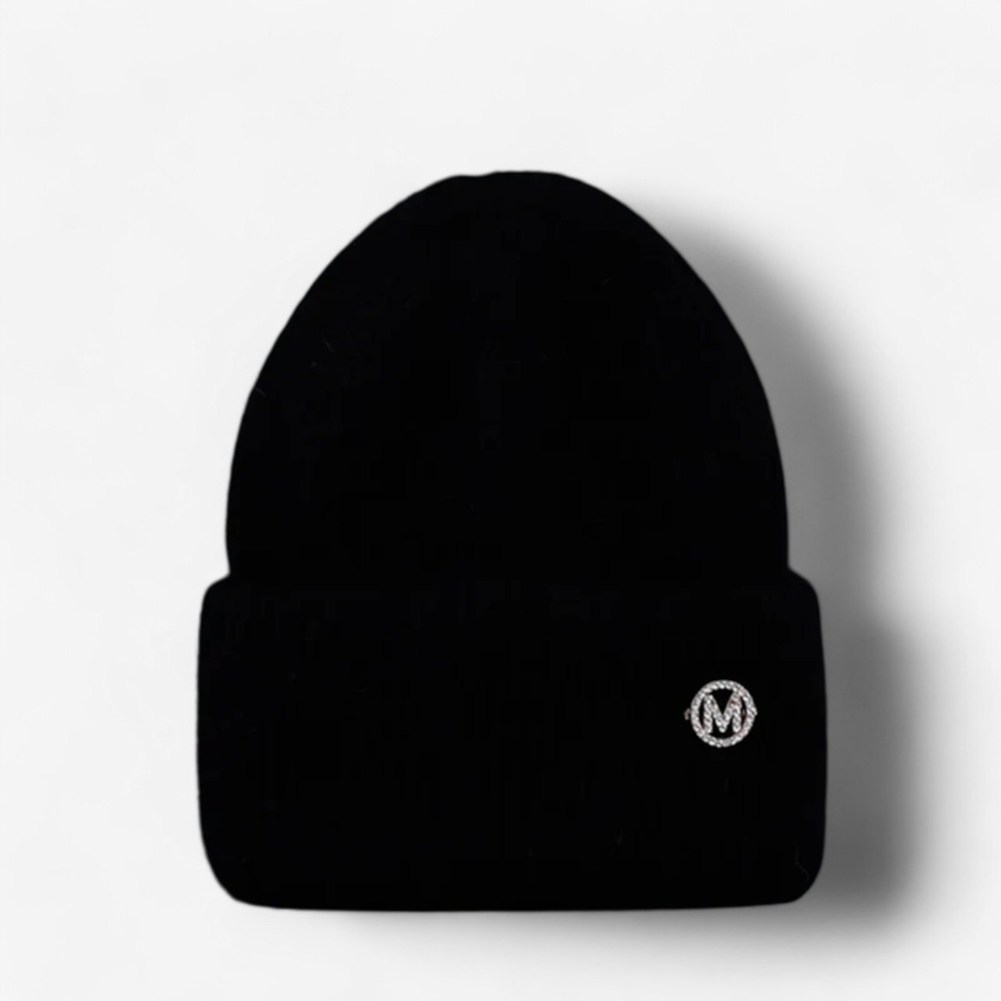 Cappello invernale: calore con vera pelliccia di coniglio Donna - Nero con M 54cm-60cm - beanies bucket hats calore cappello cappello invernale coniglio donna hat invernale pelliccia Sun Hats - Concept Palermo