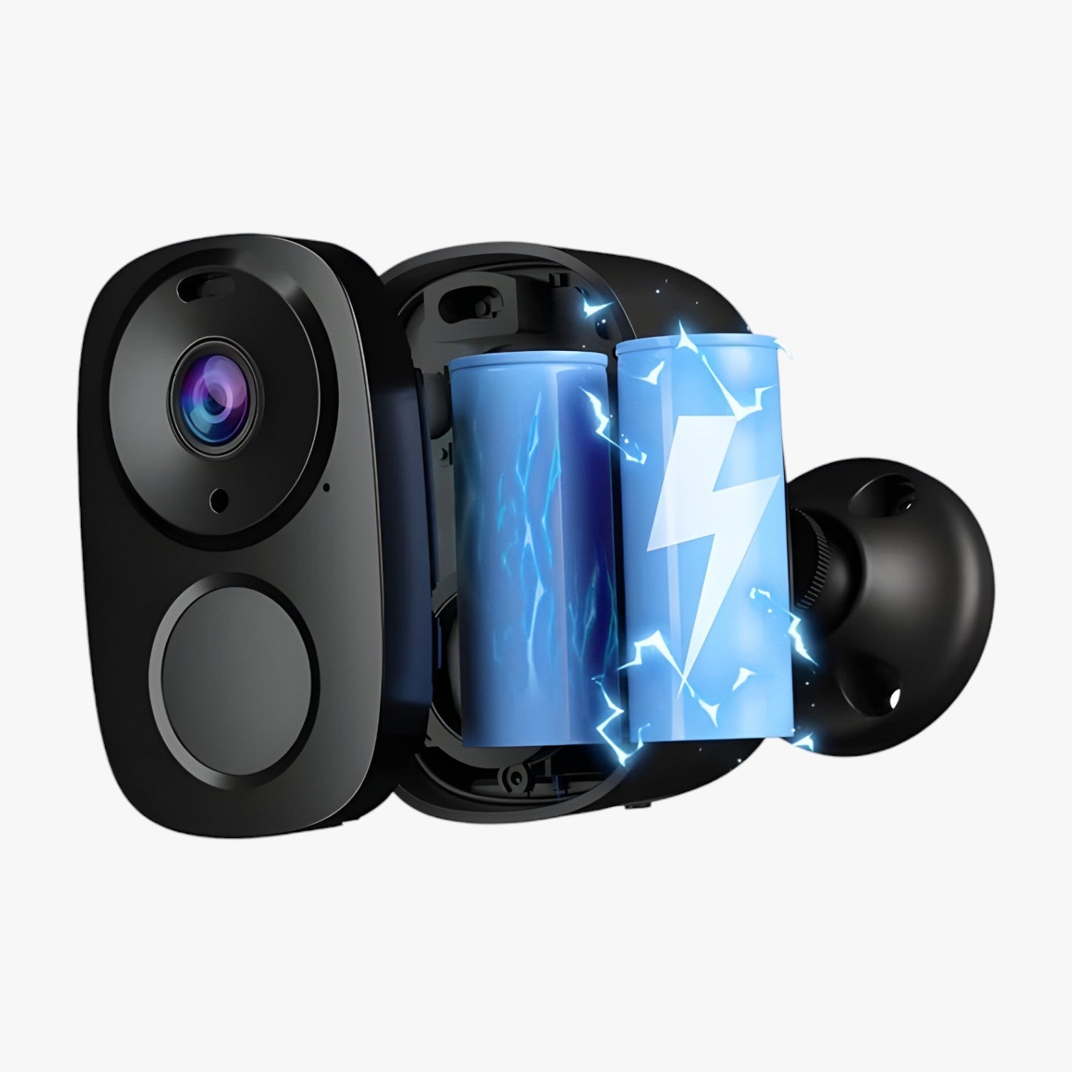 Telecamera Wireless Esterno 2K Colori, Visione Notturna Avanzata, Rilevamento Umano AI, Audio Bidirezionale - - camera gadget gadgets intelligente lino notturna rilevazione uomo visione wireless - Concept Palermo
