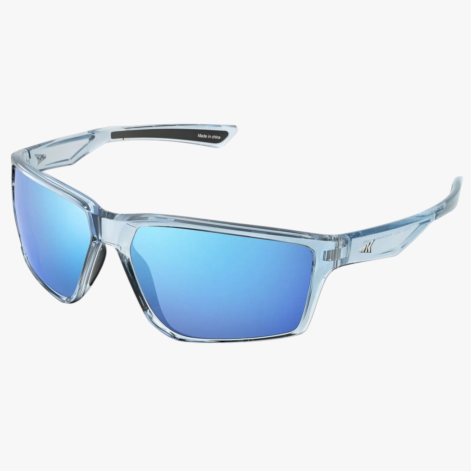 Occhiali sportivi polarizzati con protezione UV Uomo - Blu Ghiaccio - Fashion Sunglasses mens sunglasses occhiali occhiali sportivi polarizzati protezione sportivi sunglasses sunglasses polarized men uomo - Concept Palermo