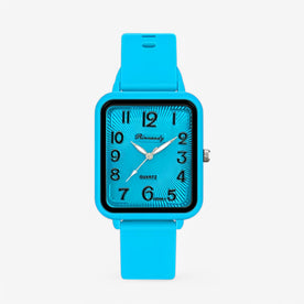 Orologio Digitale Rettangolare con Cinturino in Silicone Donna - blu - accessoires cinturino digitale donna horloges Linen orologio orologio digitale rettangolare silicone watches Women - Concept Palermo