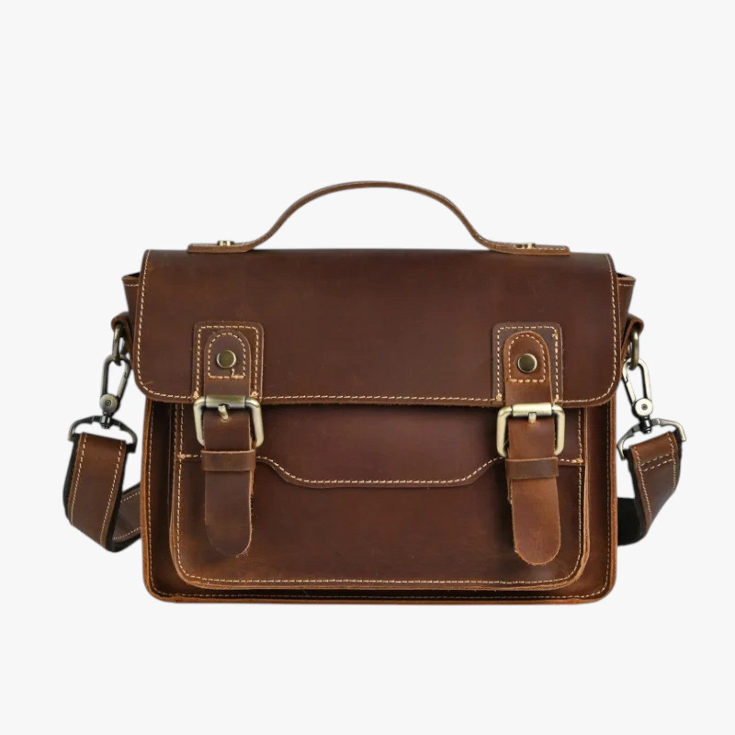 Borsa a tracolla antifurto unisex in pelle - - antifurto Bags bags for men borsa borsa tracolla mens bag pelle Shoulder & Crossbody Bags tracolla unisex - Concept Palermo