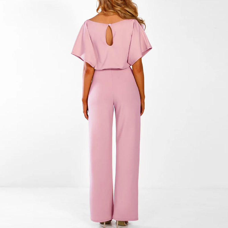 Combinaison Femme Fluide Élégante Ceinturée Large Parfaite - - 29/3/2025 ceinturée combinaison combinaison ceinturée cross-from-seroa-10007771021578 dresses femme jambes larges New-google popular robes - Concept Palermo