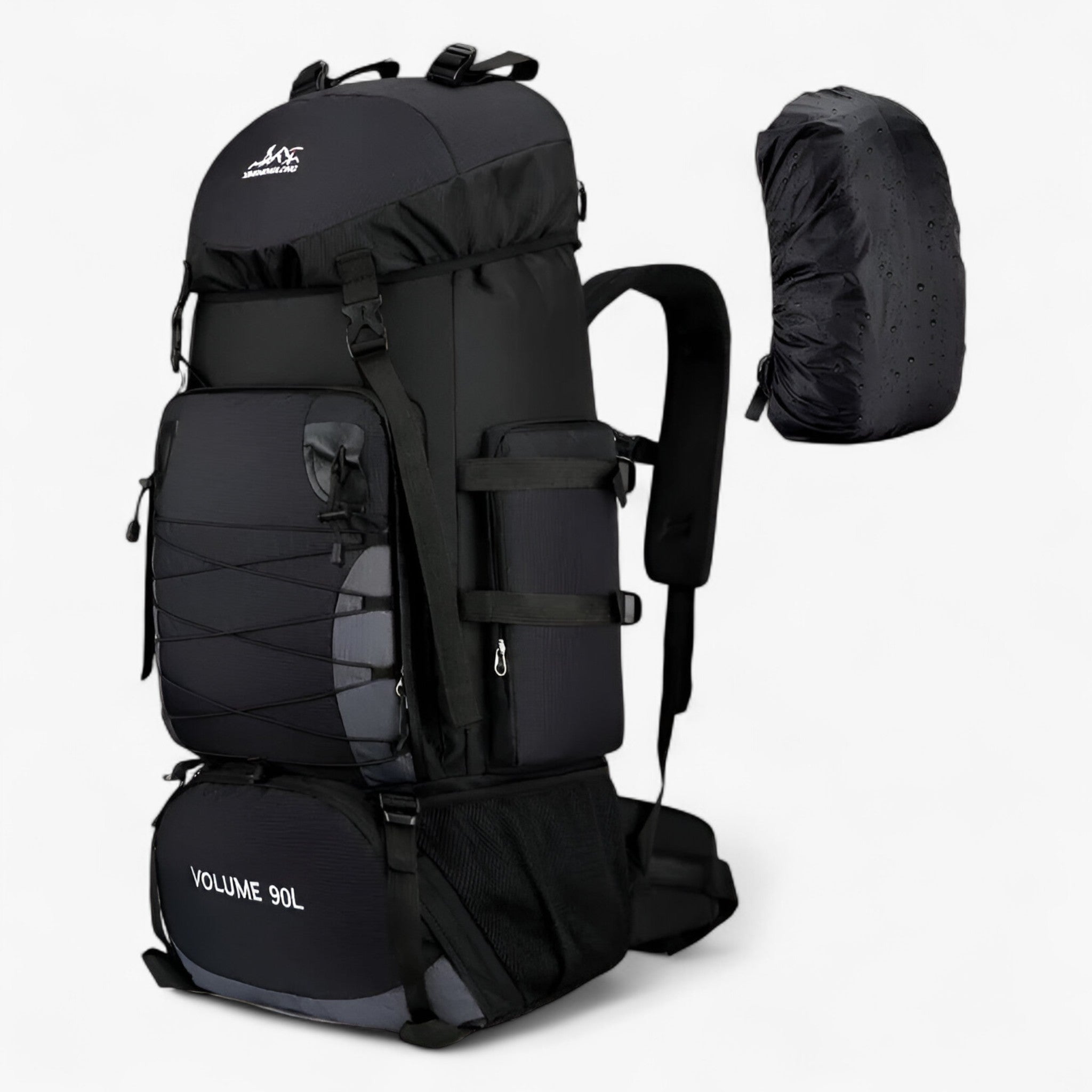 Zaino in nylon impermeabile per uomini e donne - Fodera ad Nera - Backpack Backpacks bags camping backpack donne hiking backpack hiking backpacks impermeabile nylon uomini zaino zaino nylon - Concept Palermo
