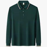 Heren Polo Shirt met Lange Mouwen