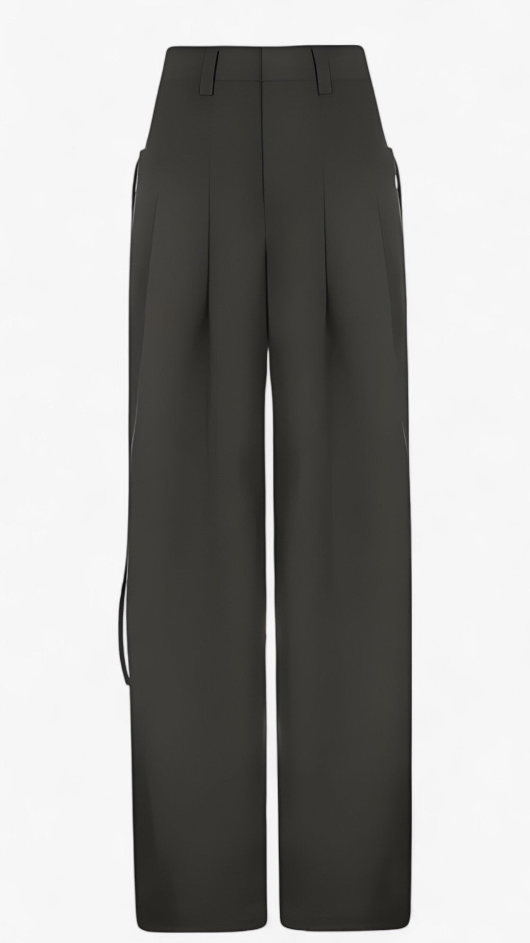 Pantaloni a gamba larga - Vita alta & Stile retrò per ufficio - - alta gamba larga pantaloni pantaloni gamba pants pants for women Pants women retr stile trouser trouser for women women pants - Concept Palermo