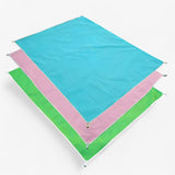 BeaMat anti-zand strandmat, draagbaar en compact, voor zee en picknick