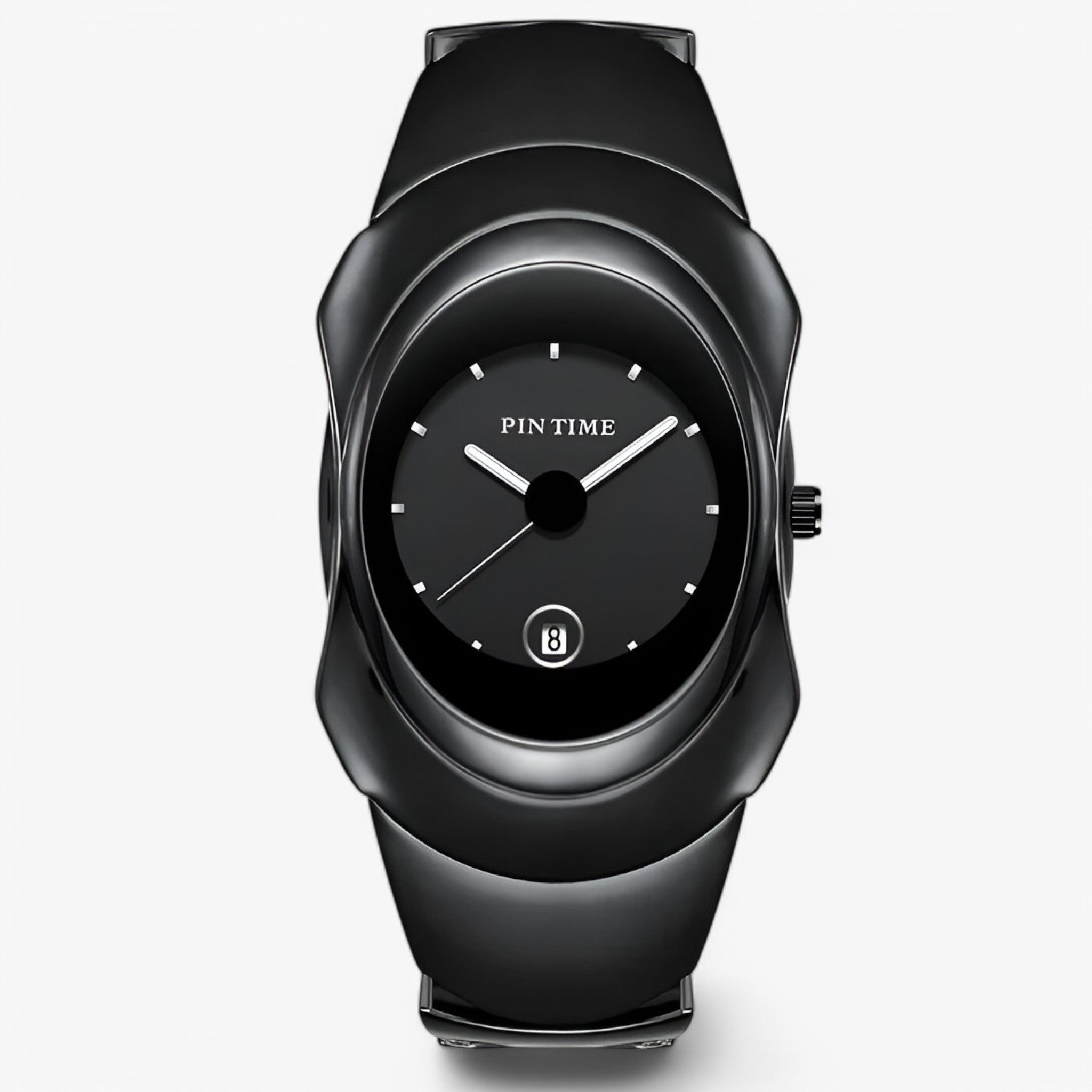 Orologio Luminoso di Lusso Uomo - Nero lucido - accessoires horloges luminoso orologio orologio luminoso uomo watches - Concept Palermo