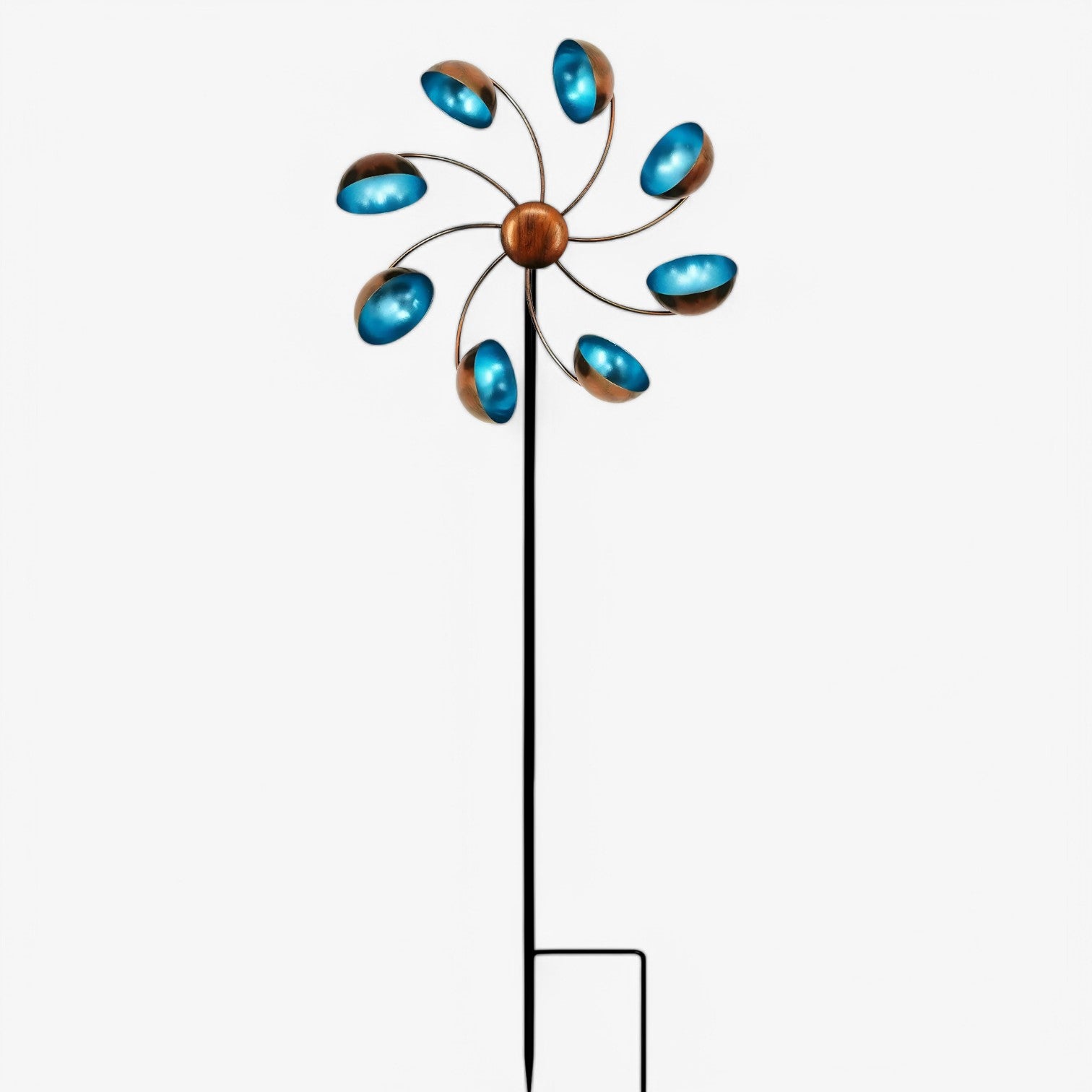 Rotore a vento in metallo – Incantevole mulino a vento floreale per il tuo giardino Uomo - 1 taglia media - floreale Garden Garden accessories giardino Home & Garden incantevole metallo mulino rotore rotore vento - Concept Palermo