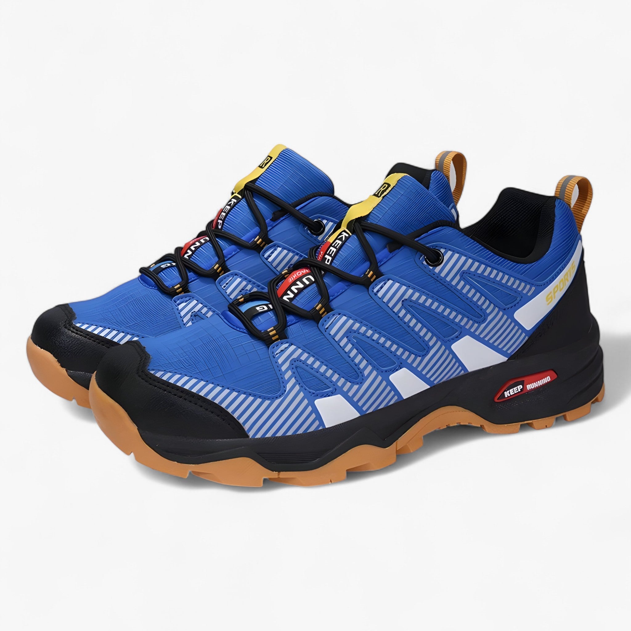 Scarpe Da Passeggio Uomo Impermeabili con Suola Antiscivolo - Blu - antiscivolo Boots & Shoes hiking boots hiking shoes impermeabili passeggio scarpe scarpe passeggio shoes suola uomo - Concept Palermo