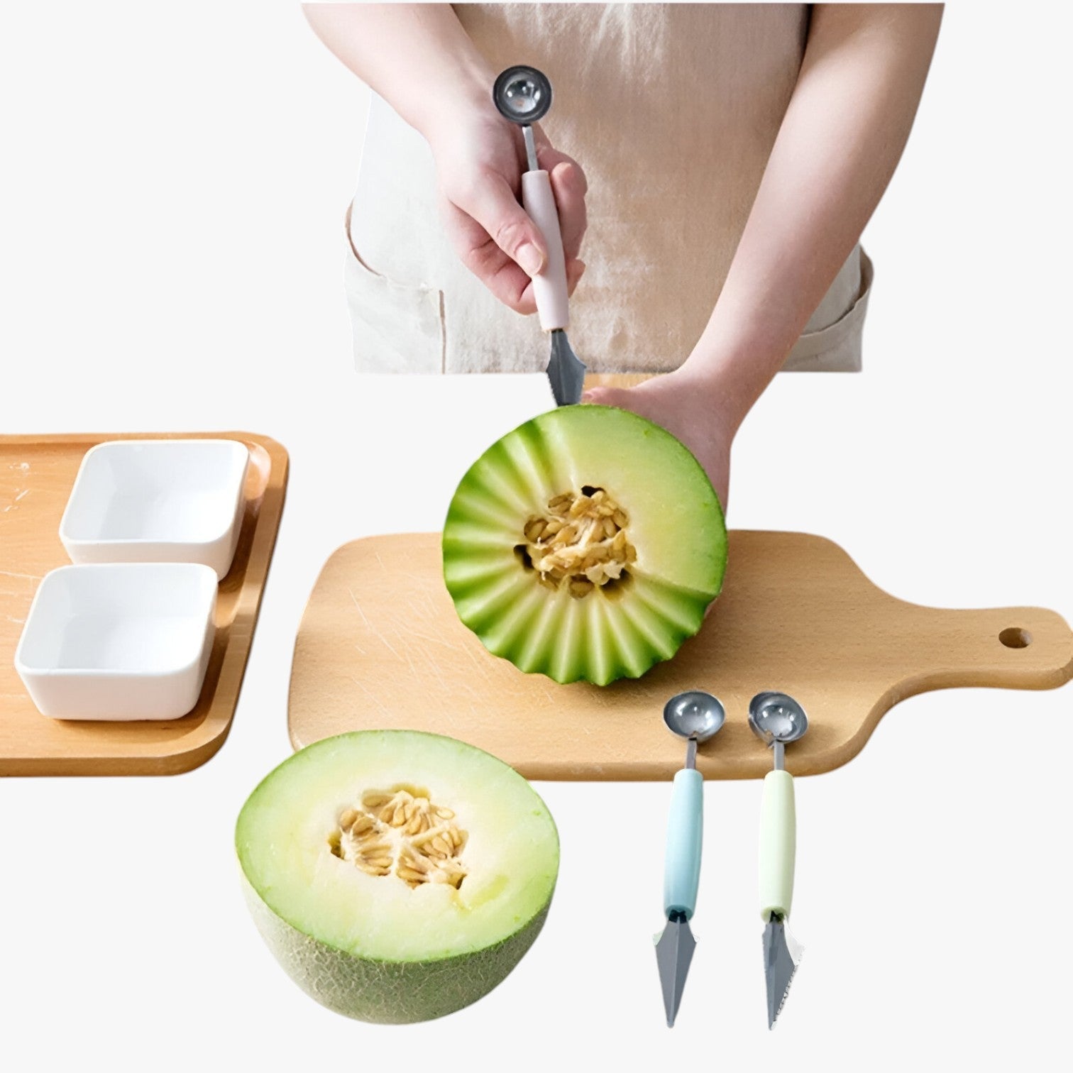 Cucchiaio Ultimo per Frutta e Gelato – Facile da Tagliare e Modellare Uomo - - cucchiaio cucchiaio ultimo facile frutta gelato Kitchen kitchen & dining kitchen tools modellare tagliare - Concept Palermo