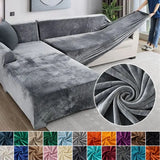 CouchCover - Miękki Antypoślizgowy Pokrowiec na Sofę - Szary