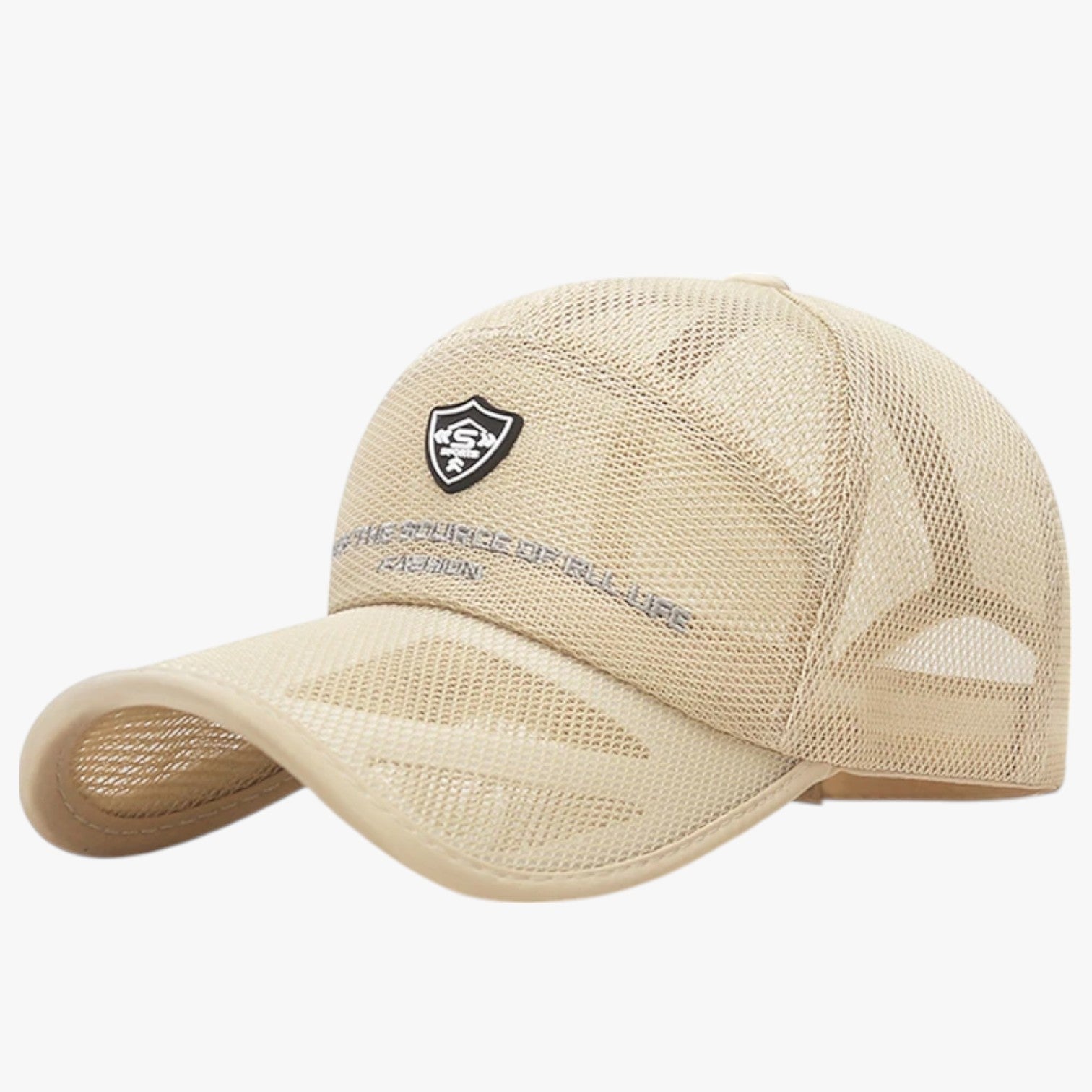 Cappello Sportivo Estivo Traspirante con Visiera Jungle Uomo - Beige - Baseball caps cappello cappello sportivo caps estivo jungle men's hat mens cap sportivo traspirante uomo - Concept Palermo