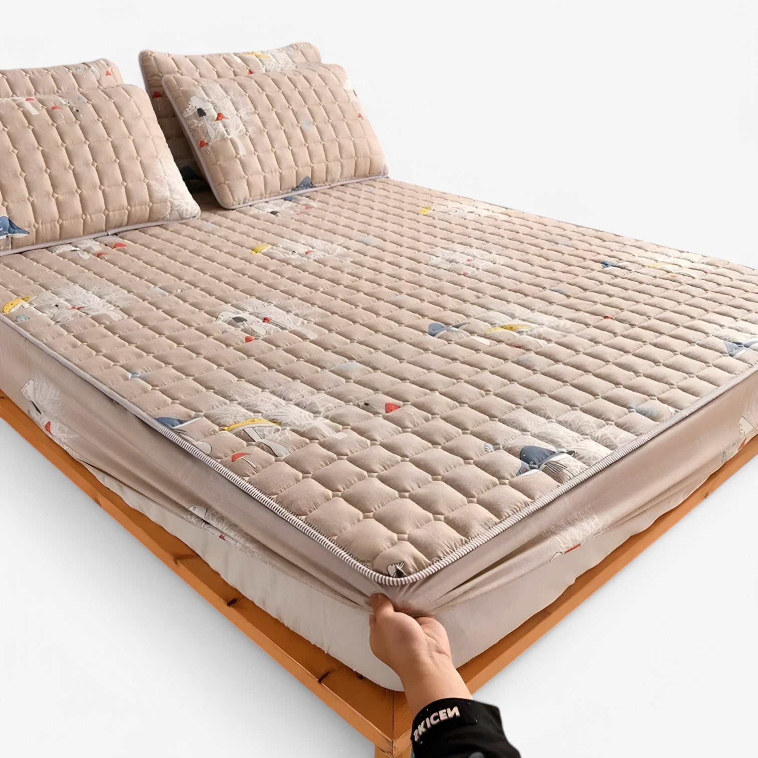 Ademend, antibatterico e materassino a prova di bambino - Beige - ademend ademend antibatterico antibatterico bambino bedroom Home home & garden materassino prova - Concept Palermo