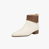 Retro leren enkellaarsjes: comfort en stijl voor de herfst