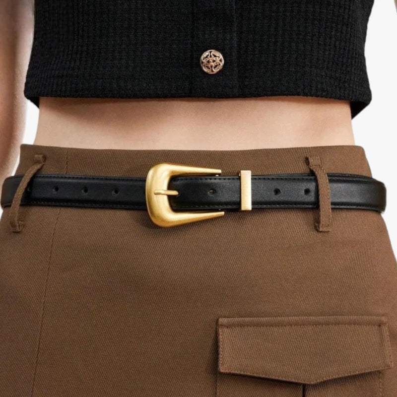 Cintura a fibbia - Confortevole e alla moda Pelle - - alla cintura cintura fibbia confortevole fibbia moda pelle women's belt - Concept Palermo