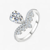 Moissanite Luxe ring - Stralende elegantie voor elke dag voor mannen