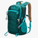 Waterdichte trekkingrugzak 30L voor heren zwart/grijs met laptopvak, voor reizen en outdoor