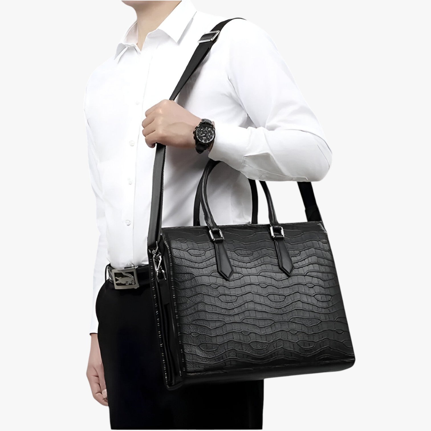 Valigetta in pelle ad alta capacità Uomo - - alta Bags bags for men capacità handbags pelle Shoulder & Crossbody Bags Shoulder Bags uomo valigetta valigetta pelle - Concept Palermo