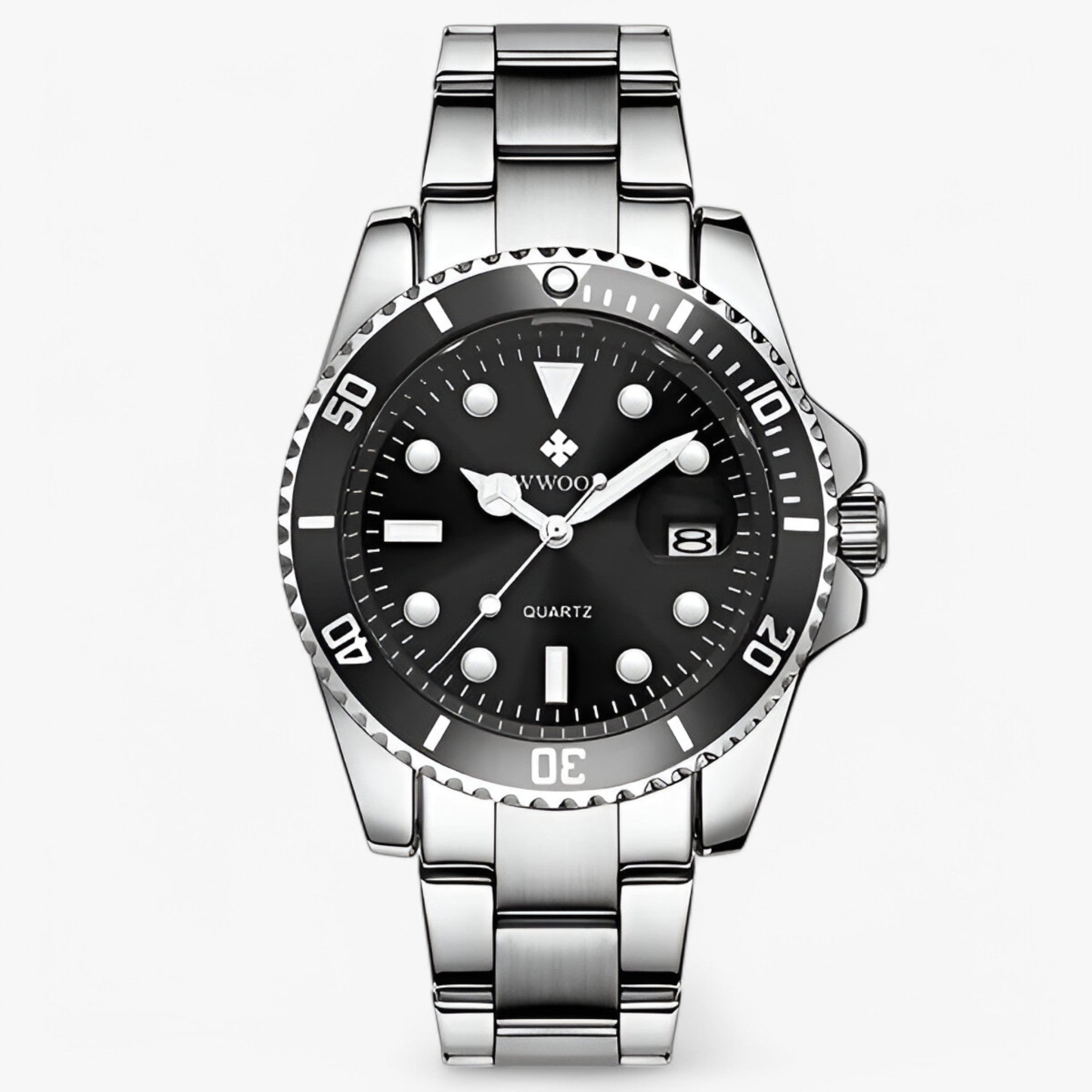 Montre de Plongée de Luxe Étanche Uomo - Nero - accessoires horloges luxe montre montre plongée plongée uomo watches étanche - Concept Palermo