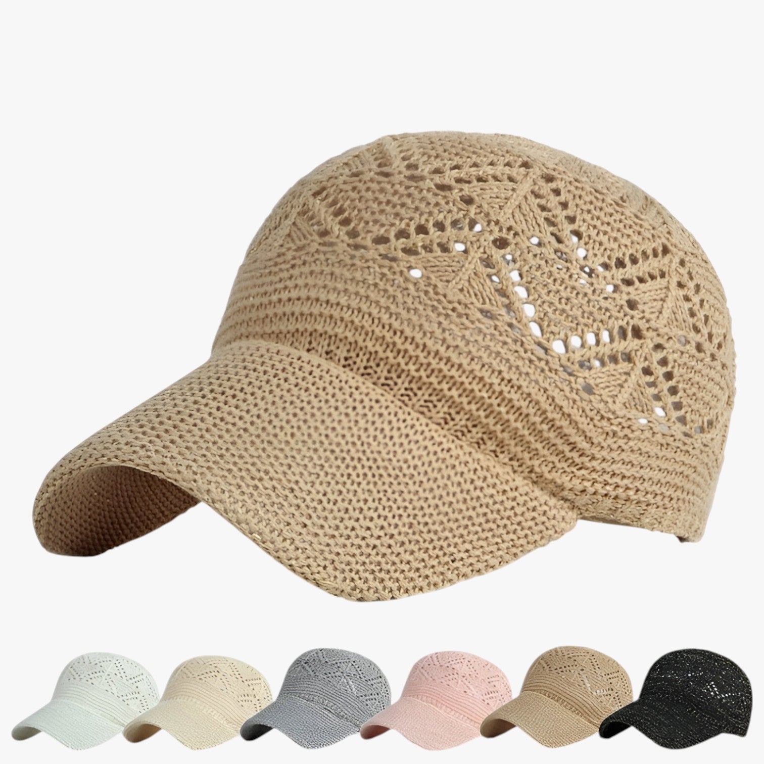 Cappello estivo traspirante per donne – Leggero, e regolabile - - cappello cappello estivo donne estivo hat Hat for girls leggero regolabile traspirante women hat women's hat - Concept Palermo