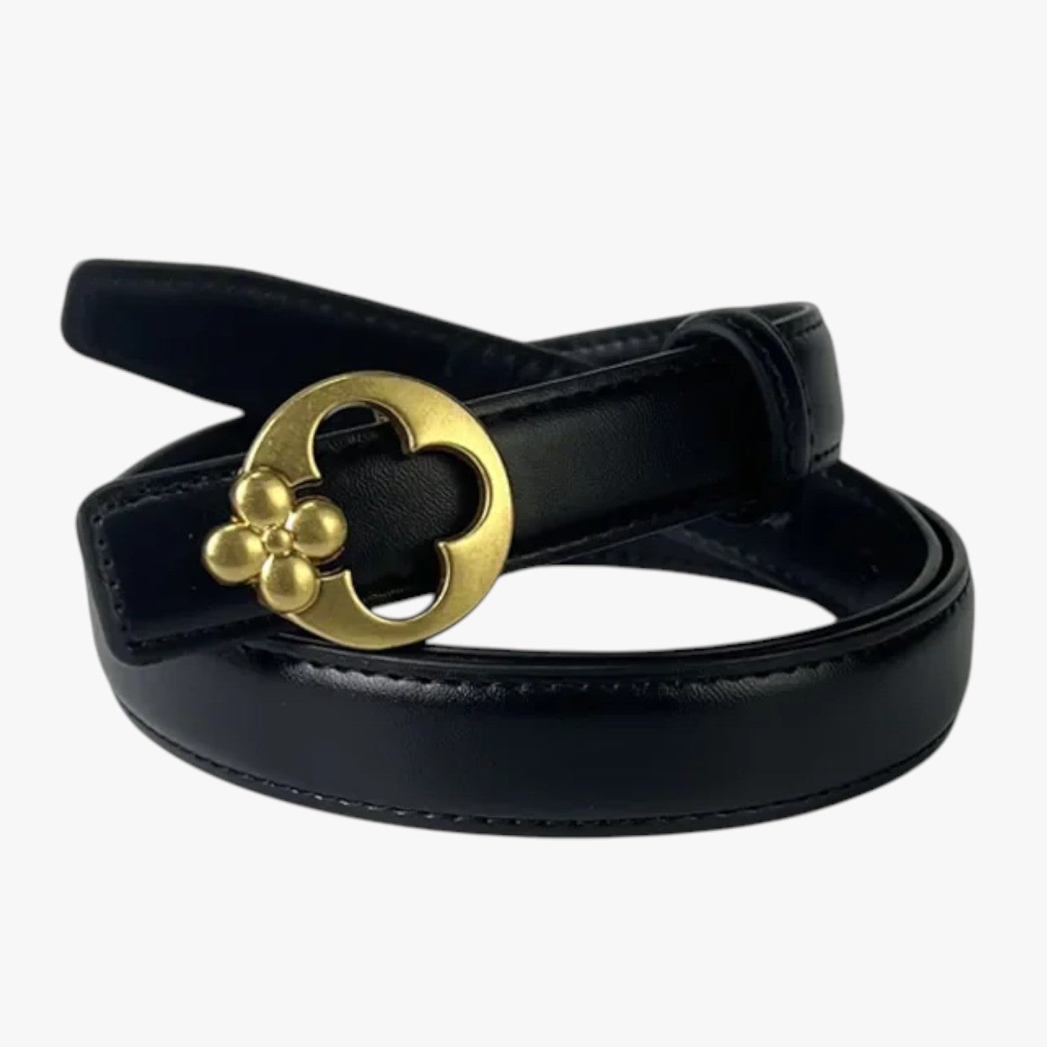 Cintura Donna 2025 Eleganza Casual con Fibbia Designer - nero 105cm-110cm - Belts casual cintura cintura donna designer donna eleganza fibbia waist belt for women Womens belt - Concept Palermo