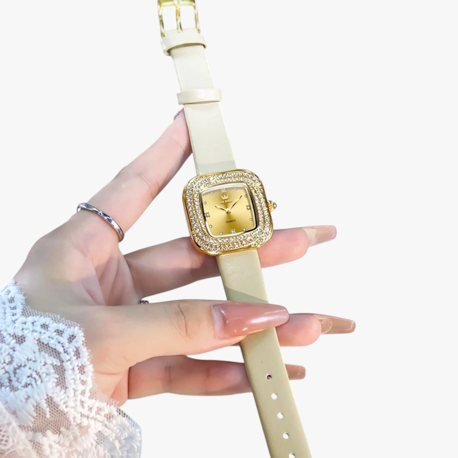 Orologio quadrato in pelle - - female watch ladies watch orologio orologio quadrato pelle quadrato watch watch for women watches - Concept Palermo
