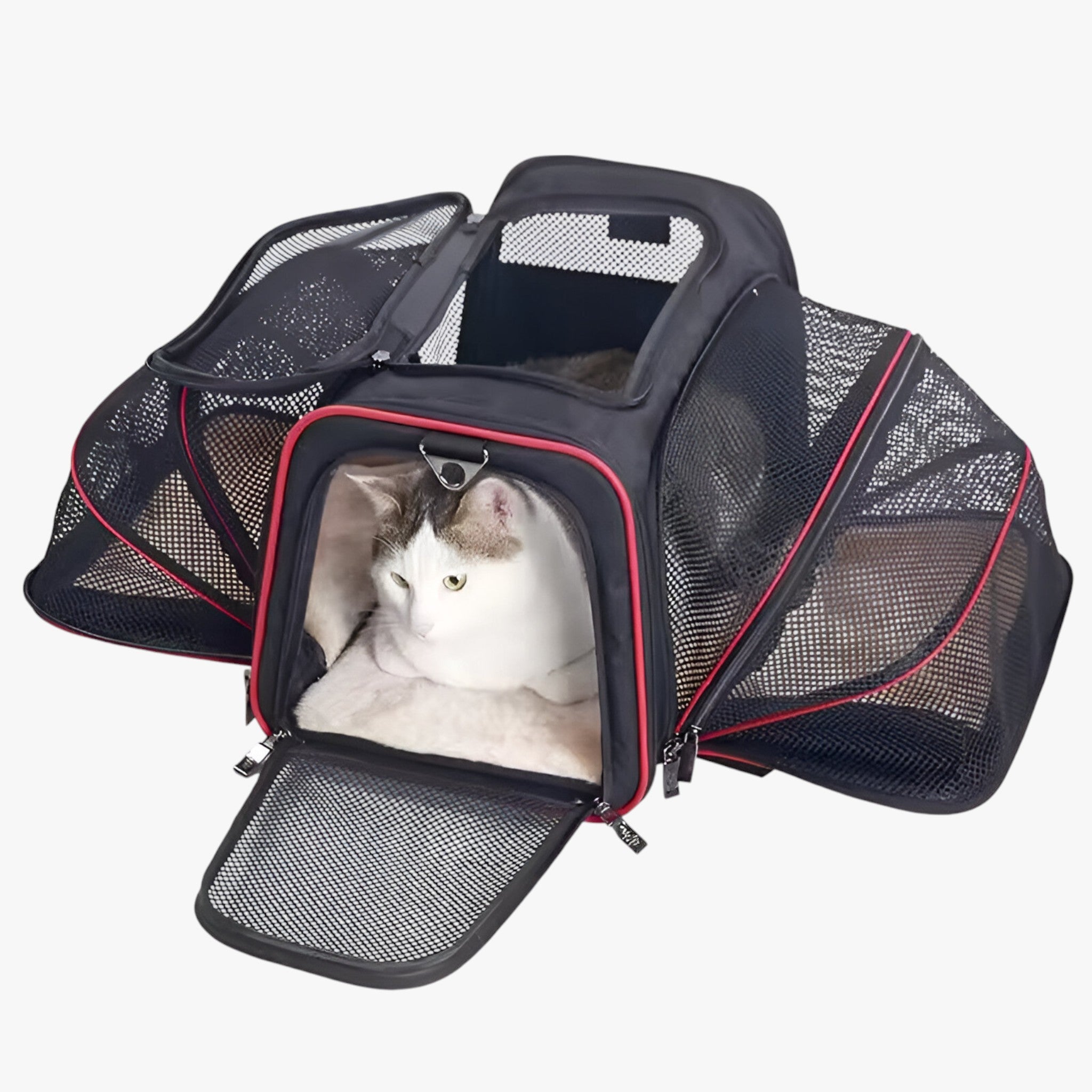 Zaino Trasportabile per Animali a Maglia e Pieghevole Uomo - Rosso - animali Dog dog bag DOG SUPPLIES maglia pets & supplies pieghevole trasportabile uomo zaino zaino trasportabile - Concept Palermo