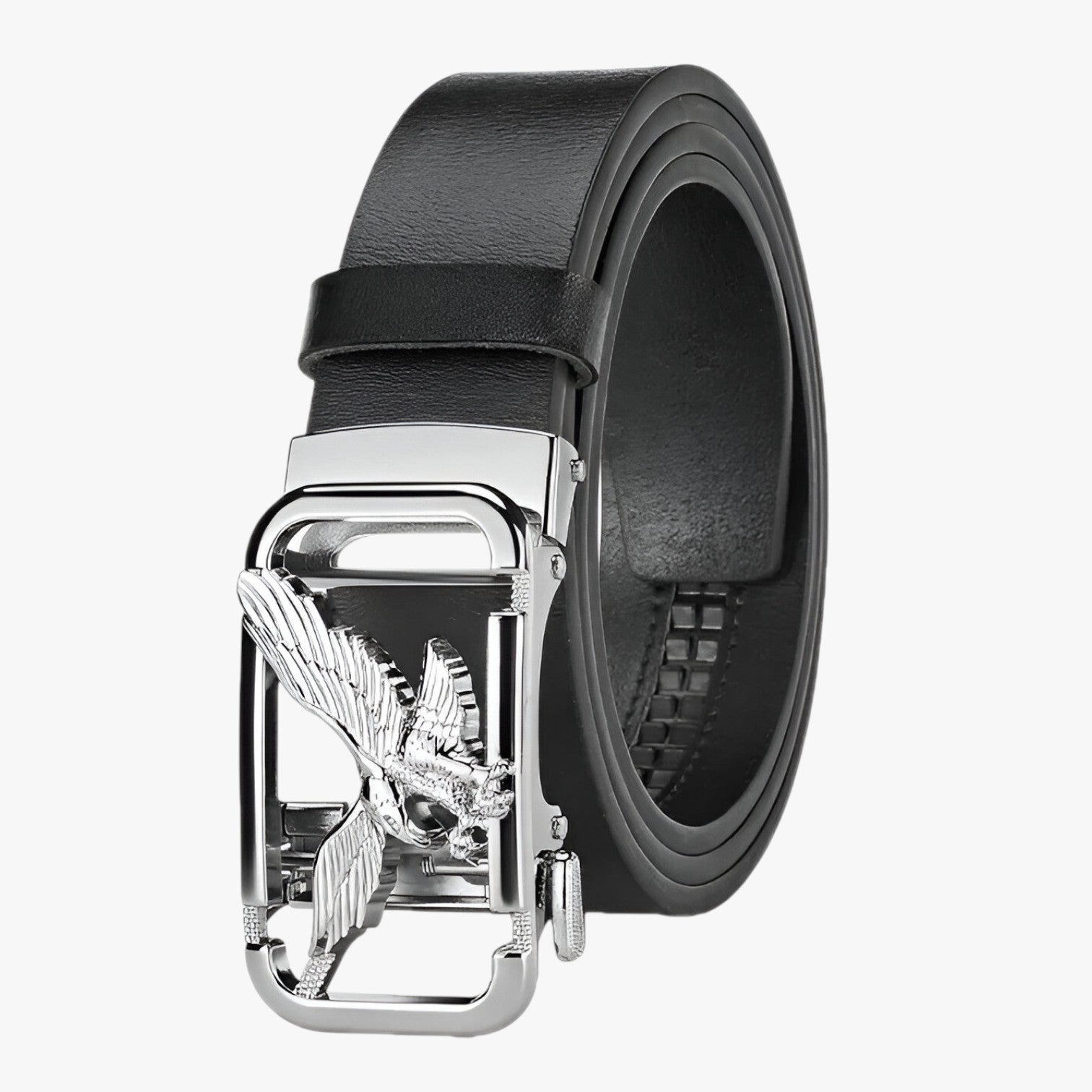 Stile Fiero Cintura in Vera Pelle con Fibbia Aquila Uomo - argento - aquila Belts belts for men cintura fibbia fiero Mens belt pelle stile stile fiero - Concept Palermo