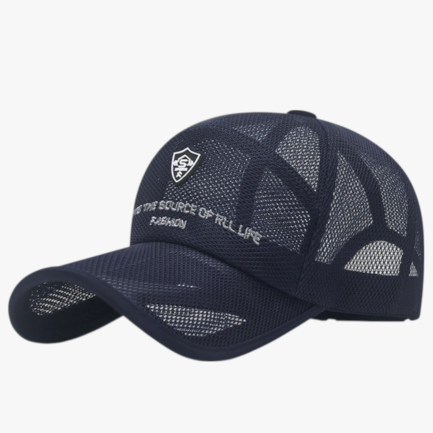 Cappello Sportivo Estivo Traspirante con Visiera Jungle Uomo - Navy - Baseball caps cappello cappello sportivo caps estivo jungle men's hat mens cap sportivo traspirante uomo - Concept Palermo