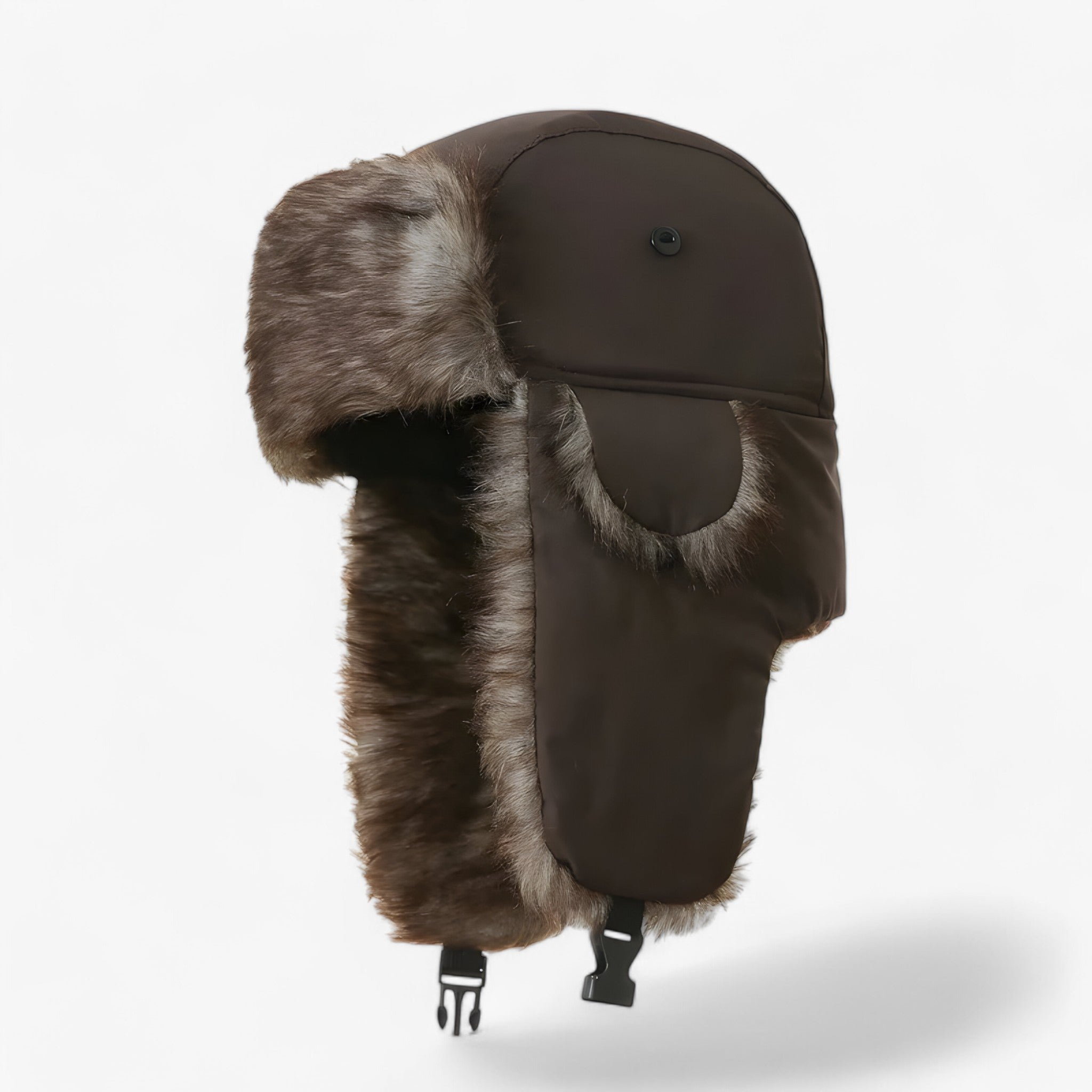 Caldo cappello invernale russo - Protezione contro freddo e vento Uomo - Caffè Taglia unica - accessoires caldo caldo cappello cappello contro freddo hats invernale petten protezione - Concept Palermo