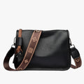 Bolso tote para mujer en piel suave verde, bolso grande de hombro para uso diario