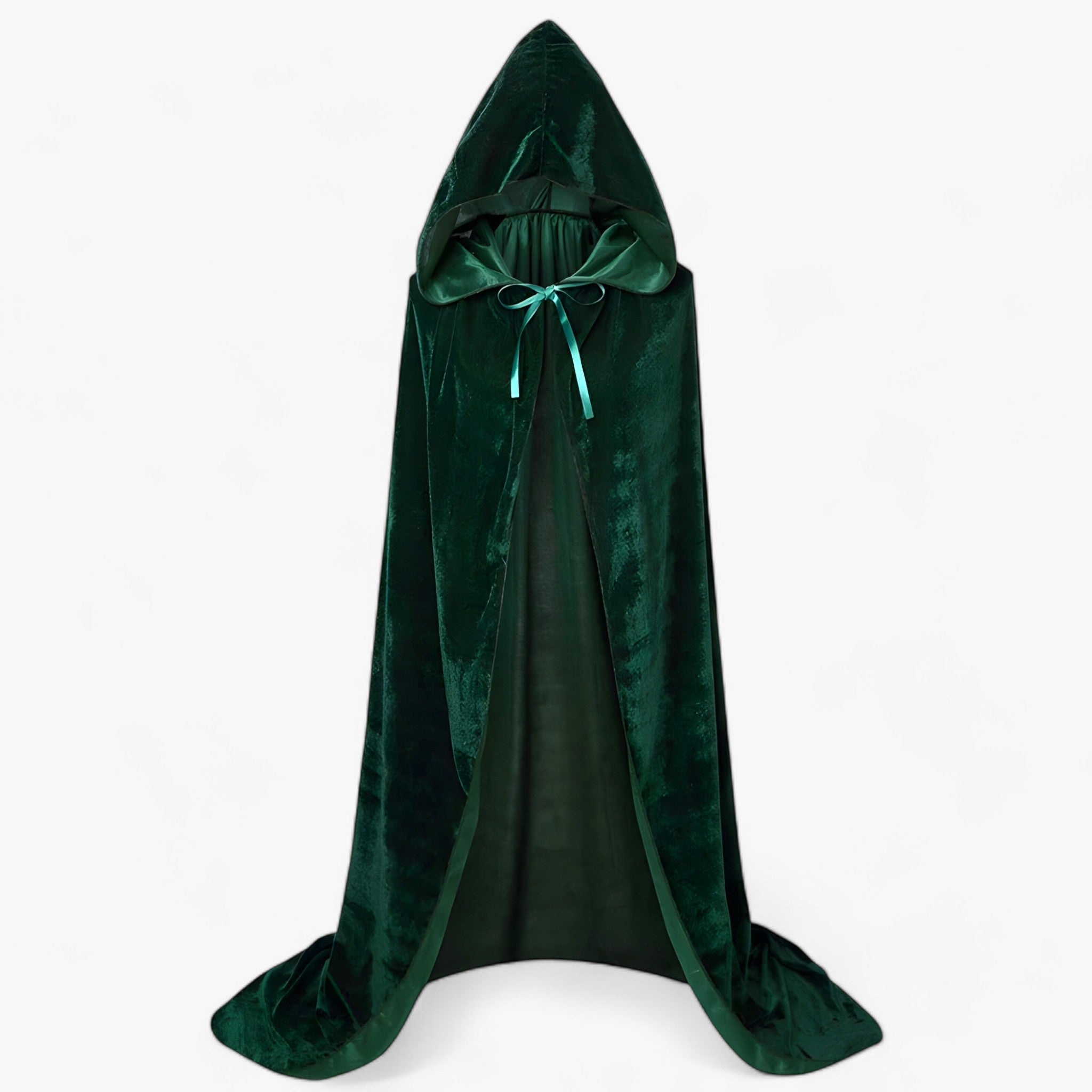 Morgane Heksenmantel - Mantello con cappello per il cosplay di Halloween - Verde - cape cappello cosplay costume halloween heksenmantel mantello morgane morgane heksenmantel morgane heksenmantel - mantello con cappello per il cosplay di halloween - € - Concept Palermo