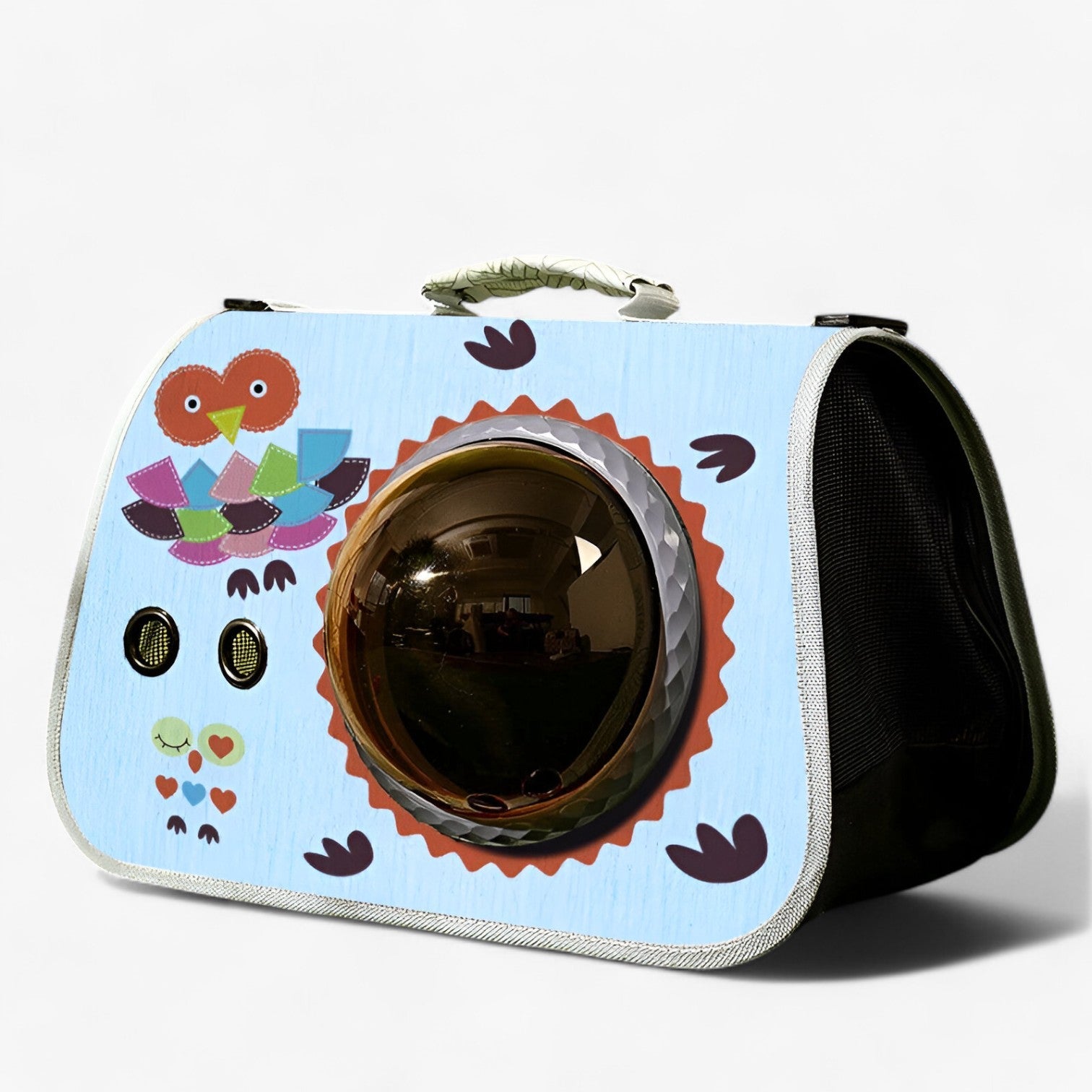 Borsa per gatti trasparente e traspirante per viaggi Lino Uomo - gufo come mostrare - borsa borsa gatti gatti lino pets & supplies trasparente traspirante uomo - Concept Palermo