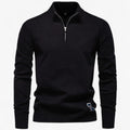Maglione da Uomo con Mezza Zip Cotone