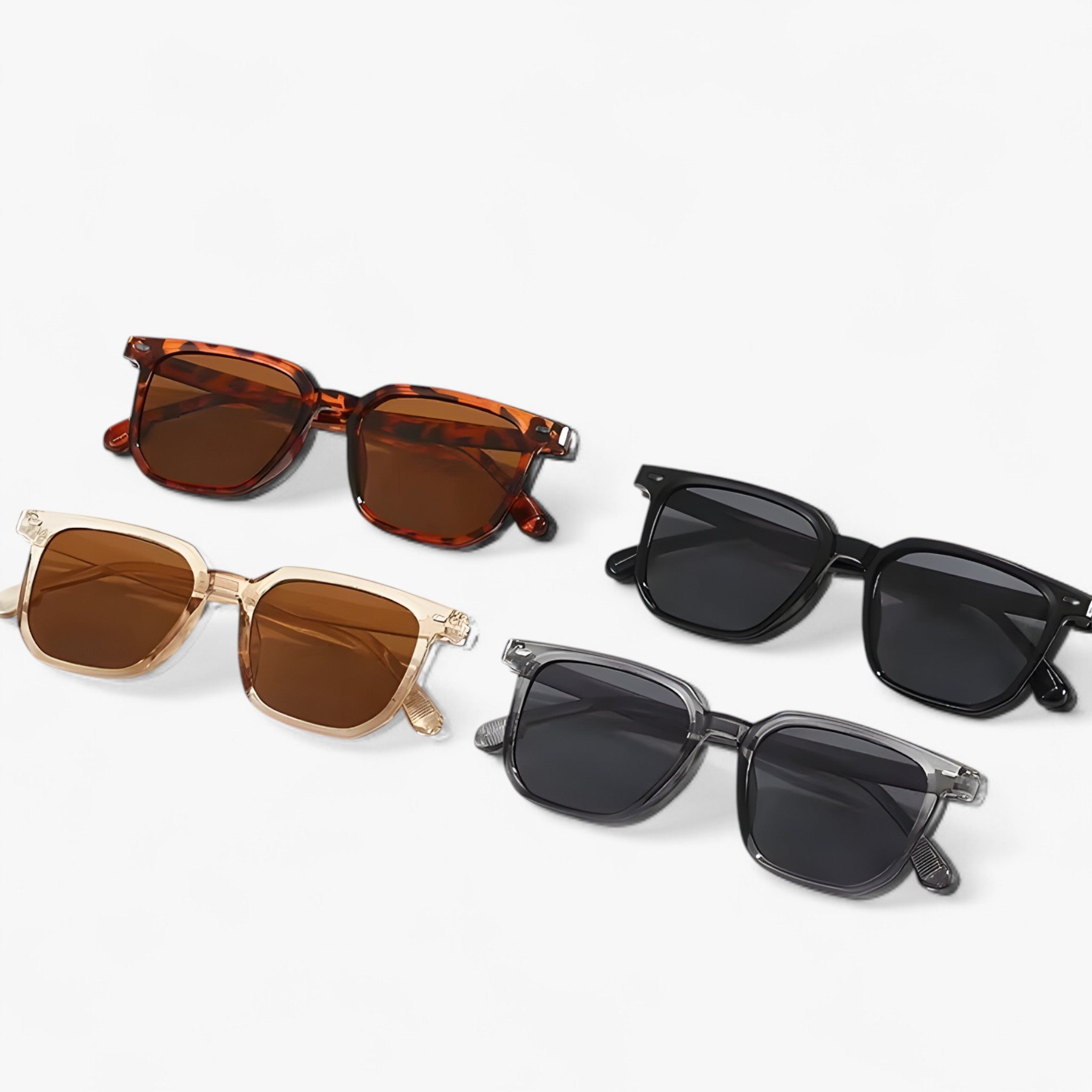Occhiali da sole quadrati vintage unisex stile retrò Uomo - - Fashion Sunglasses men sunglasses polarized mens sunglasses occhiali occhiali sole Polarized man sunglasses quadrati retr sole stile sunglasses sunglasses polarized men unisex - Concept Palermo